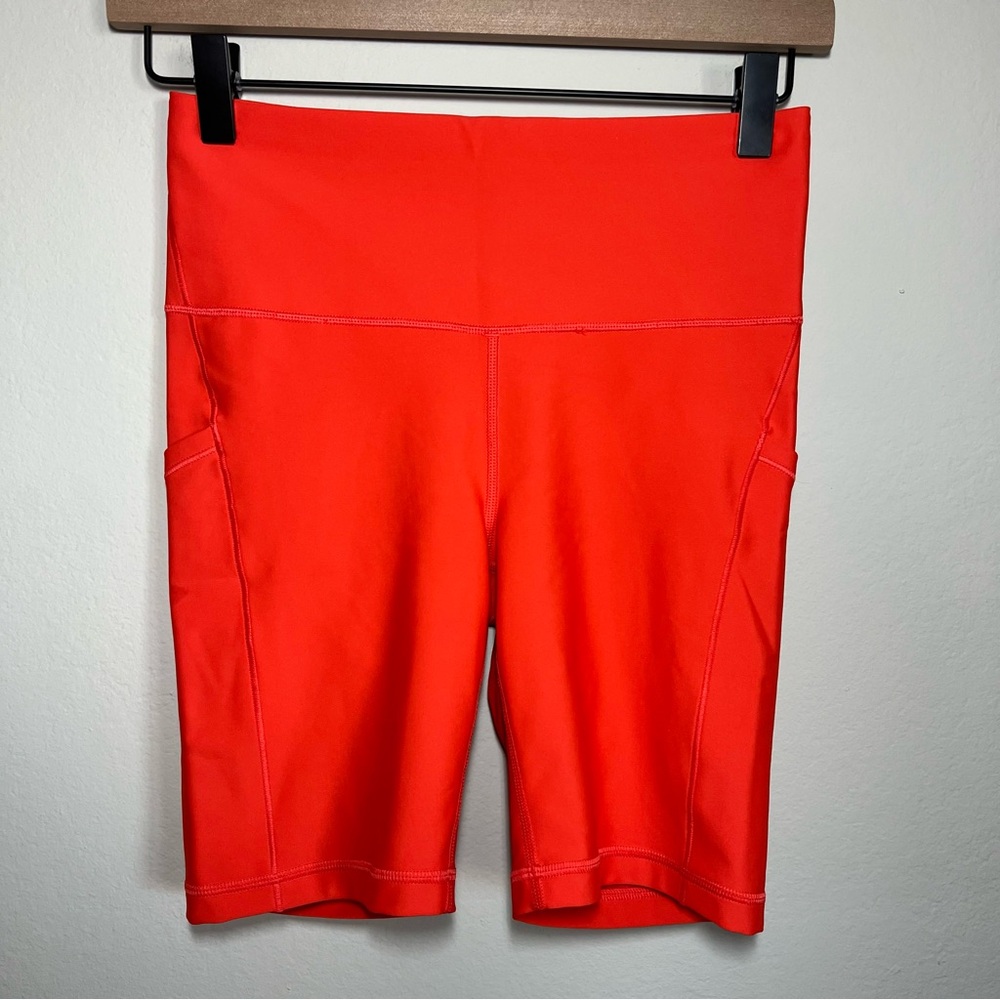Athleta Women's Red Bike Shorts